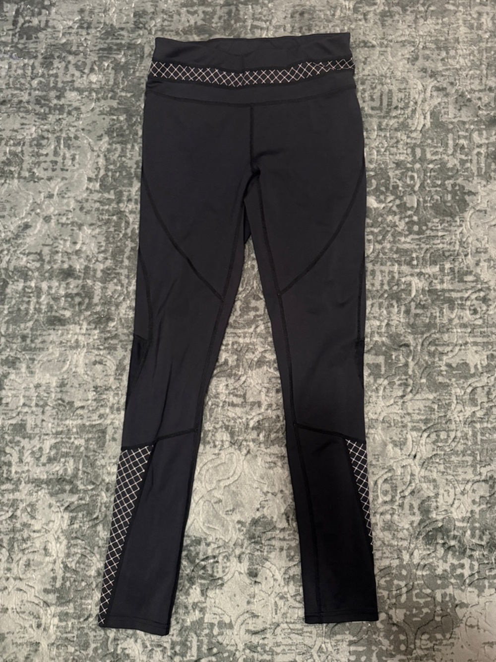Athleta Black Miles Compression Tight